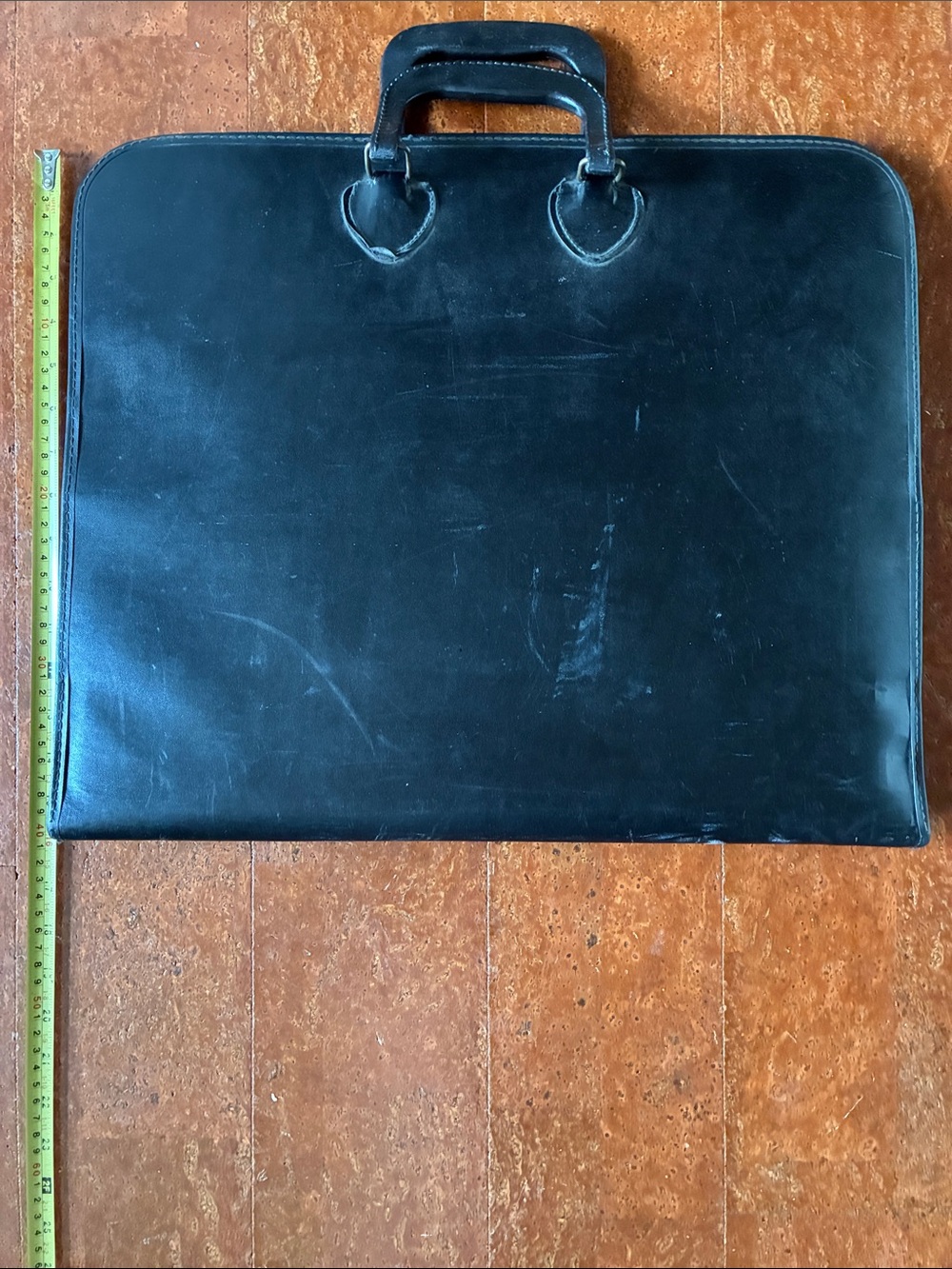 Vintage VPD Spel-Binder Vinyl Portfolio Zipper Made USA Photo Modeling Art